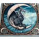 Tarot tablecloth 50h50 cm. Dragon. Tarot cards. taronessa. Online shopping on My Livemaster.  Фото №2