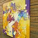 Заказать Картина "Восприимчивость" 98 х 98 см, стильная абстракция. Andrey Visokinsky (art-positive). Ярмарка Мастеров. . Картины Фото №3