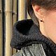 Серьги широкие кольца в хрящ или на мочку серебро позолота 1шт. Серьги-кольца. AVI JUVI. Ярмарка Мастеров.  Фото №4