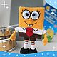 Игрушка Губка Боб. Спанч Боб мягкая игрушка, Мягкие игрушки, Санкт-Петербург,  Фото №1