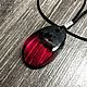 Order Crimson Pendant. rings888. Livemaster. . Pendant Фото №3