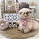Тедди мишка — Коллекционная интерьерная игрушка ручной работы, teddy. Мишки Тедди. handmade_toys.lab | Добрые тедди. Ярмарка Мастеров.  Фото №7