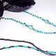 Copy of Copy of Beaded Keychain BK1450736. Chain for glasses. Kroshka Bijou. My Livemaster. Фото №5