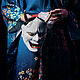 Японская маска Хання классическая. Маски интерьерные. Qarma Masks. Ярмарка Мастеров.  Фото №4