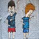 Футболка "Beavis and Butthead", Футболки, Москва,  Фото №1