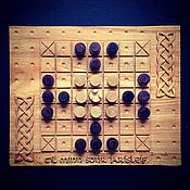 Активный отдых и развлечения handmade. Livemaster - original item Viking chess. Hnefatafl.. Handmade.