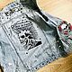 Clothing for subcultures: biker vest ' This is Rock», Subculture Clothing, Rostov-on-Don,  Фото №1