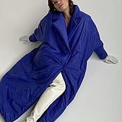 Одежда handmade. Livemaster - original item Air insulated coat for travel Lagoon. Handmade.