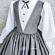 Школьное платье " La Fleur". Школьная форма. Little___dress. Ярмарка Мастеров.  Фото №6