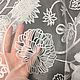 Spanish organza etching DeVore 'Frost patterns' Tulle 280 cm. Curtains. Karnizshtor - Шторы для избранных  (Karnizshtor). My Livemaster. Фото №5