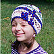 Шапочка ажурная  "Модница". Шапки. GretaliKnitwear.. Ярмарка Мастеров.  Фото №4