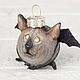 Заказать Игрушка на ёлку кот сфинкс. Необычные Ёлочные Игрушки. Ярмарка Мастеров. . Елочные игрушки Фото №3
