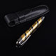 Roller handle with gold leaf and opal. Handle. pen4pleasure. Online shopping on My Livemaster.  Фото №2