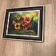 Order Painting ' Bright anemones ', oil, Holland. Dutch West - Indian Company. Livemaster. . Vintage paintings Фото №3