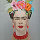 Frida Kahlo. Design for machine embroidery. Embroidery tools. Nata-xa_1. My Livemaster. Фото №14