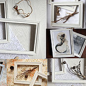 Сувениры и подарки handmade. Livemaster - original item Photo frames SHABBY. Handmade.