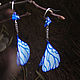 A series of earrings 'Wings of Heavenly Fairies'. Earrings. legendavincento. My Livemaster. Фото №4