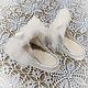 Zapatillas de casa de piel bordada. Slippers. wool gifts. Ярмарка Мастеров.  Фото №5