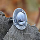 Ring 'Winter fairy tale' (silver 925, dendroagat). Rings. dikoobraz. My Livemaster. Фото №4