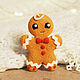 Brooch 'the Gingerbread man', Brooches, Mostovskoi,  Фото №1