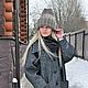 Volume cap 'Melange brown', Caps, Moscow,  Фото №1