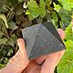Pyramid of shungite unpolished 5 cm natural stone. Stones. Shungite Club (yourspace). My Livemaster. Фото №5