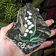 Подарок на 8 марта Магнит из камня Ландыш Цветы, Камни, Змеиногорск,  Фото №1