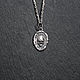 Заказать Кулон Memento Mori — Череп и Кости, готический символ жизни и смерти. Rhyton Jewelry. Ярмарка Мастеров. . Подвеска Фото №3