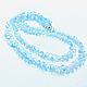 ТОПАЗ blue БУСЫ 48 мм. Бусины. It STONES. Ярмарка Мастеров.  Фото №4