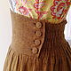 Linen skirt with belt and corset, Skirts, Kemerovo,  Фото №1