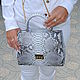 Monica Python leather bag. Classic Bag. exotiqpython. Online shopping on My Livemaster.  Фото №2