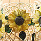Wicker vase 'Sunflower'. CONE. Height 25 cm. Vases. Elena Zaychenko - Lenzay Ceramics. My Livemaster. Фото №4