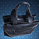 Leather bag 'Red Dachshund' 3 Department. Classic Bag. Marina Speranskaya handbag. Online shopping on My Livemaster.  Фото №2