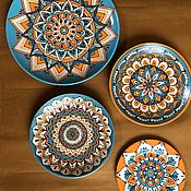 Декоративный набор тарелок «Горы»
