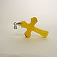 Cross made of natural amber R-451, Cross, Svetlogorsk,  Фото №1