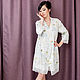 Bathrobes: Kimono robe with lace SPRING, Robes, Cheboksary,  Фото №1