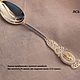 Silver spoon 'angel'. Easter souvenirs. Persian (persianjewelry) (persianjewelry). Online shopping on My Livemaster.  Фото №2