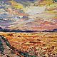 Oil painting sunset in the field ' Native land'. Pictures. Russian Oil Paintings. Online shopping on My Livemaster.  Фото №2