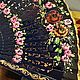 Винтаж: Веер ручной работы, Испания. Сувениры винтажные. Brocante chez Alla. Ярмарка Мастеров.  Фото №4