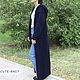 Knitted hooded coat blue. Coats. CUTE-KNIT by Nata Onipchenko. My Livemaster. Фото №4