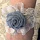 Bracelet of textile: DENIM MELODY. Textile bracelet. shalet. Online shopping on My Livemaster.  Фото №2