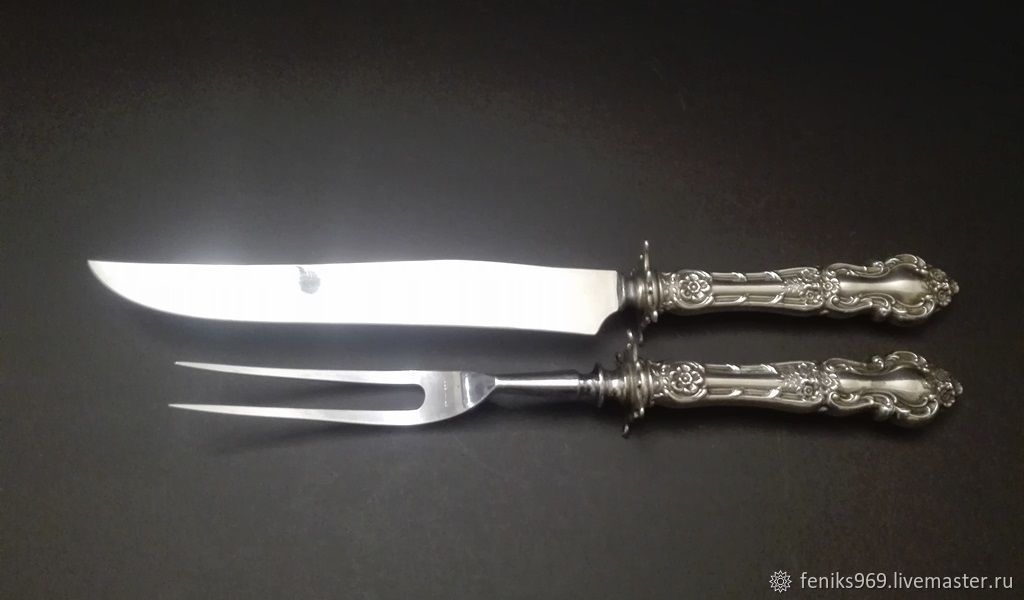 Сервировочный нож для мяса фото