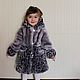 Baby fur coat for baby 'Bird', Childrens outerwears, Pyatigorsk,  Фото №1