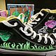 Converse высокие эксклюзивный кастом. Кеды. Tsvetochnyj-chaj-1. Интернет-магазин Ярмарка Мастеров.  Фото №2