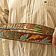 Cinturón de cuero hecho a mano' Bosque ' color. Straps. schwanzchen. Online shopping on My Livemaster.  Фото №2