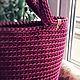 Сумка-шоппер Basket (XL). Сумка-шоппер. Tati-slv-knitting. Интернет-магазин Ярмарка Мастеров.  Фото №2