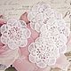 Openwork napkins - coasters (set of 6 PCs.). Swipe. Cross stitch and beads!. My Livemaster. Фото №10