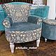 Кресло Silvester с пуфиком в интернет-магазине на Ярмарке Мастеров ...