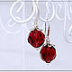 Серьги Фонарики. Серьги классические. Sysoeva Mariya~Stylish jewelry. Интернет-магазин Ярмарка Мастеров.  Фото №2