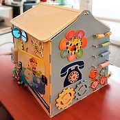 Куклы и игрушки handmade. Livemaster - original item Busybody: Fun with a roof. Handmade.